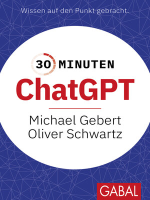 cover image of 30 Minuten ChatGPT